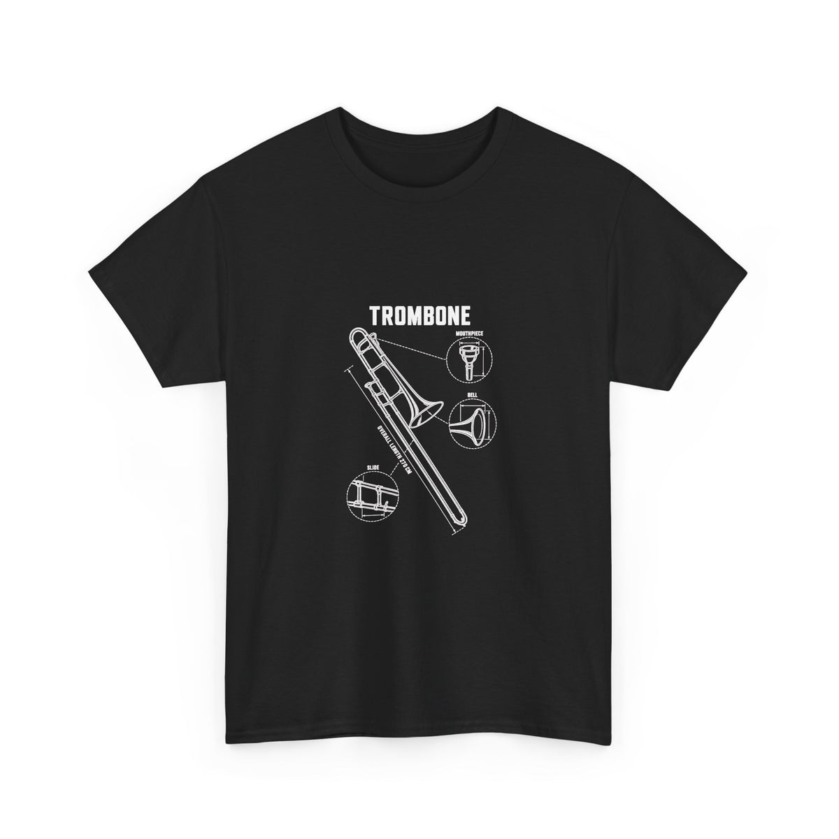 Trombone Blueprint T-Shirt