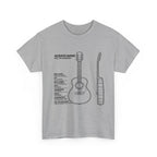 Acoustic Guitar Blueprint T-Shirt: