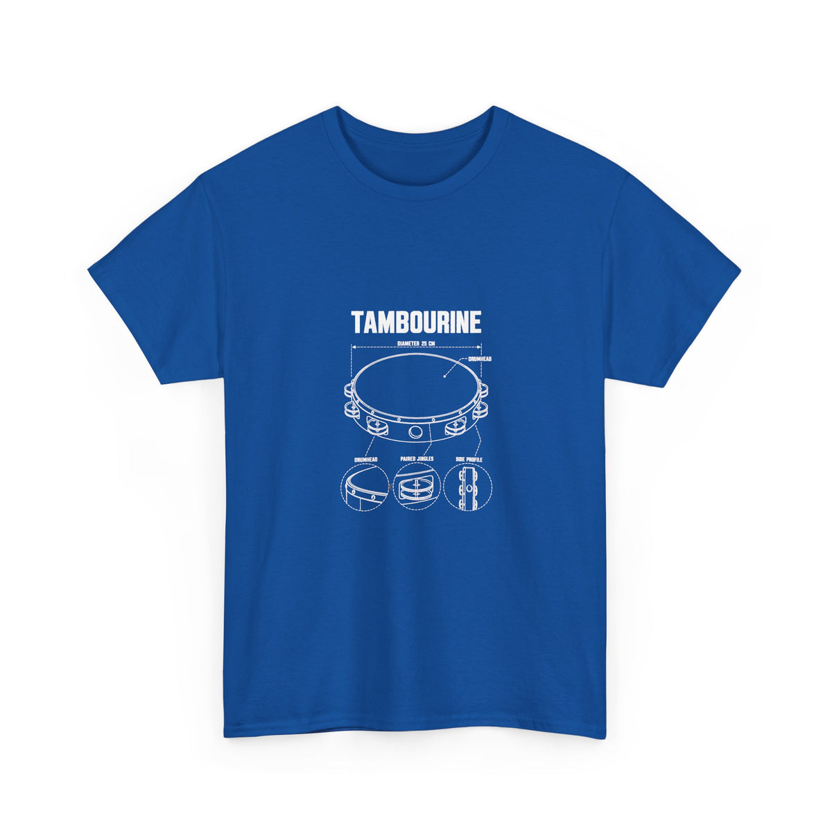 Tambourine Blueprint T-Shirt