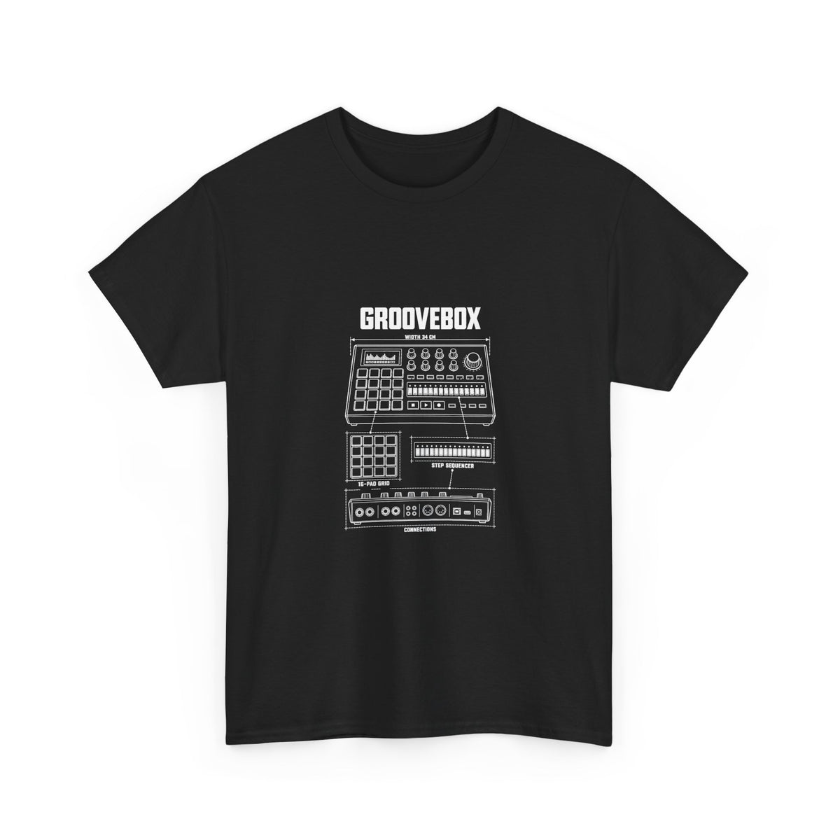 Groovebox Blueprint T-Shirt