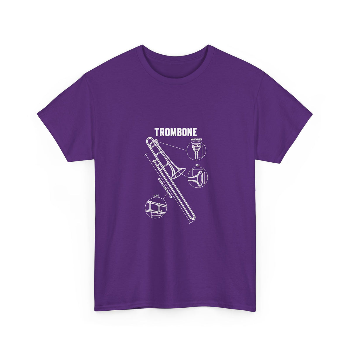 Trombone Blueprint T-Shirt