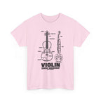 Violin Blueprint T-Shirt