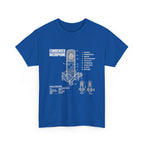 Condenser Microphone Blueprint T-Shirt