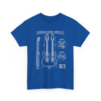 Double-Neck Guitar Blueprint T-Shirt