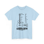 Classical Guitar Blueprint T-Shirt