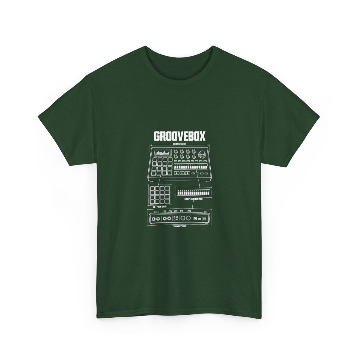 Groovebox Blueprint T-Shirt
