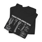 Acoustic Guitar Blueprint T-Shirt