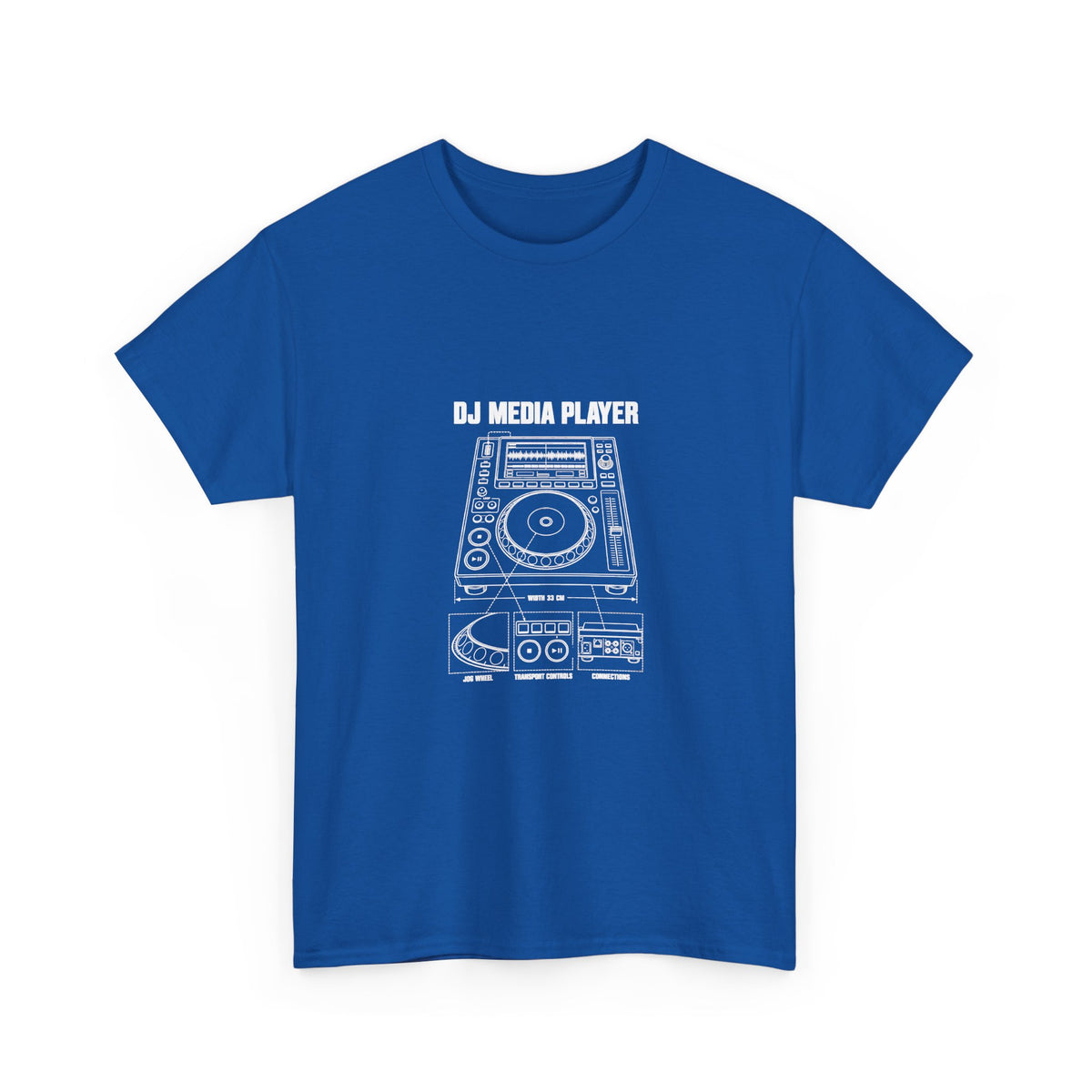 DJ Media Player Blueprint T‑Shirt