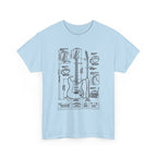 Electric Guitar Blueprint T‑Shirt