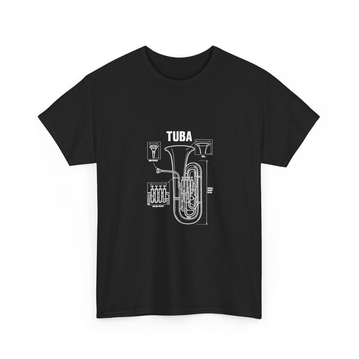 Tuba Blueprint T-Shirt