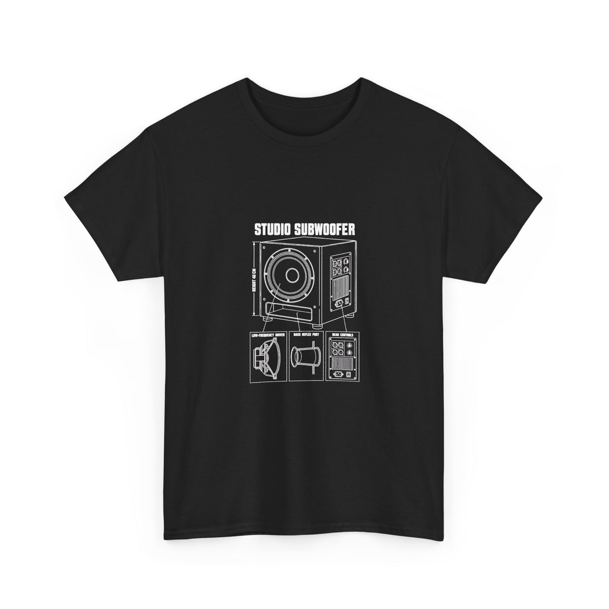 Studio Subwoofer Blueprint T-Shirt