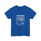 Modular Synthesizer Blueprint T-Shirt