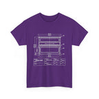 Upright Piano Blueprint T-Shirt