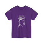 Crash Cymbal Blueprint T-Shirt
