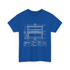 Upright Piano Blueprint T-Shirt