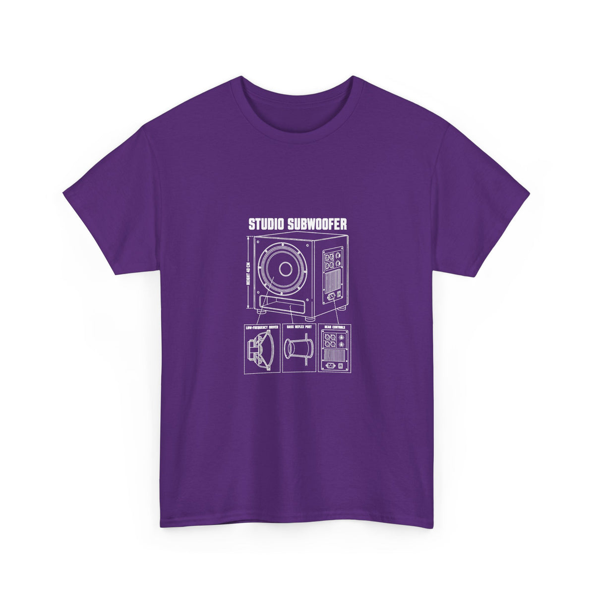 Studio Subwoofer Blueprint T-Shirt