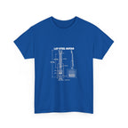 Lap Steel Guitar Blueprint T-Shirt
