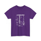 12-String Guitar Blueprint T-Shirt