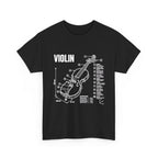 Violin Blueprint T-Shirt