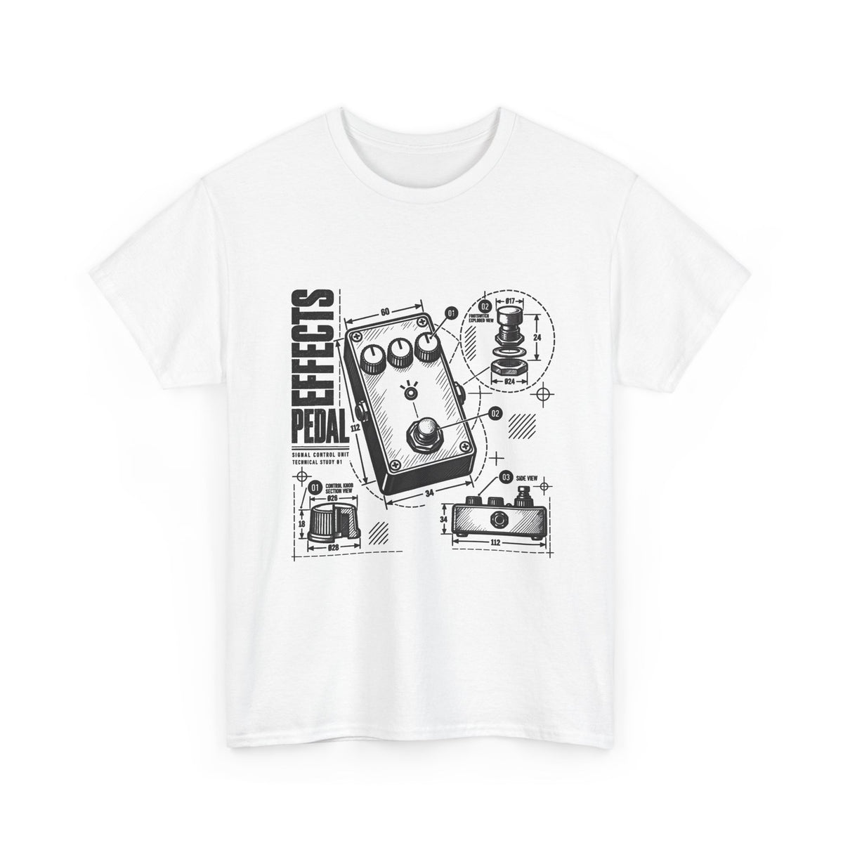Effects Pedal Blueprint T-Shirt