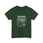 Modular Synthesizer Blueprint T-Shirt