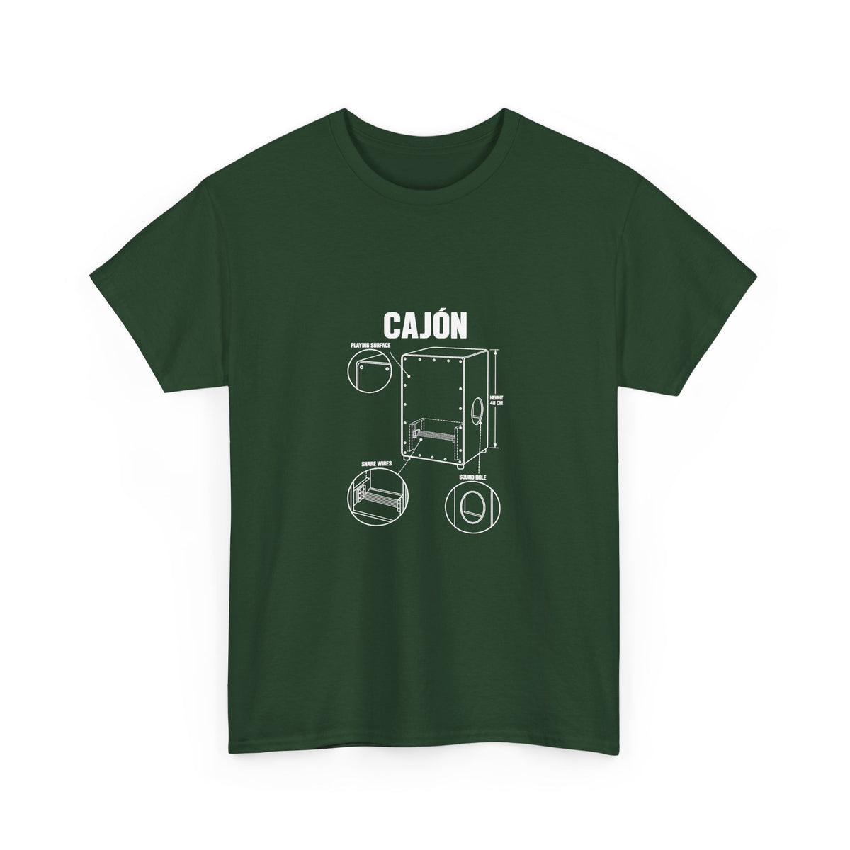 Cajón Blueprint T-Shirt