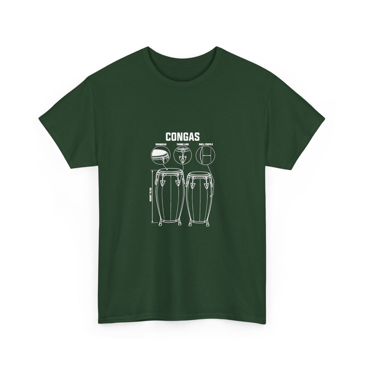 Congas Blueprint T-Shirt