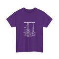 Hollow Body Guitar Blueprint T‑Shirt