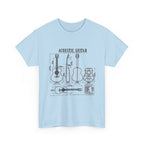 Acoustic Guitar Blueprint T-Shirt