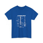 12-String Guitar Blueprint T-Shirt