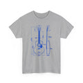 Acoustic Guitar Blueprint T-Shirt