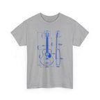 Acoustic Guitar Blueprint T-Shirt