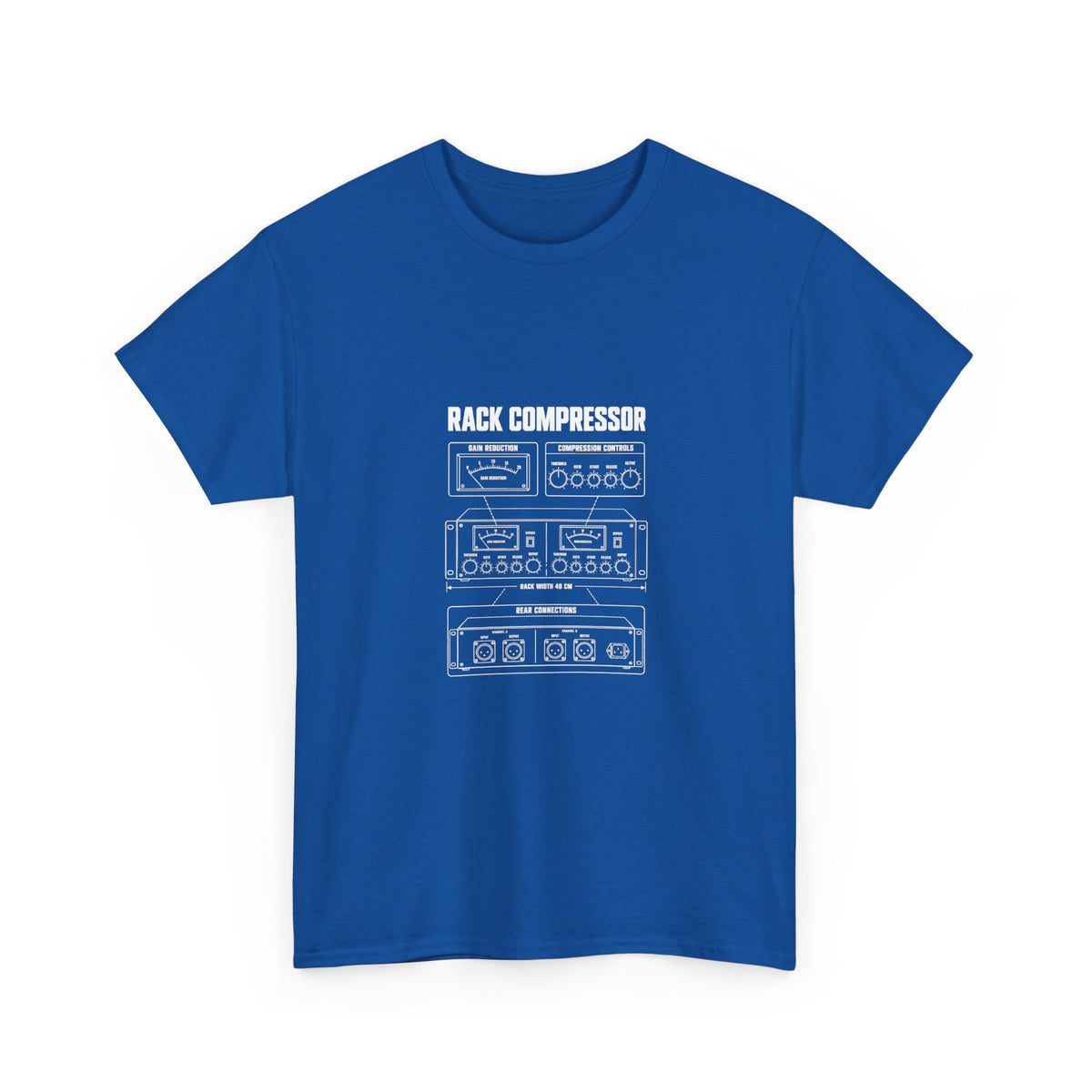 Rack Compressor Blueprint T-Shirt