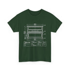 Upright Piano Blueprint T-Shirt