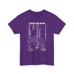 Electric Bass Guitar Blueprint T-Shirt