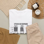 Studio Microphone Blueprint T-Shirt