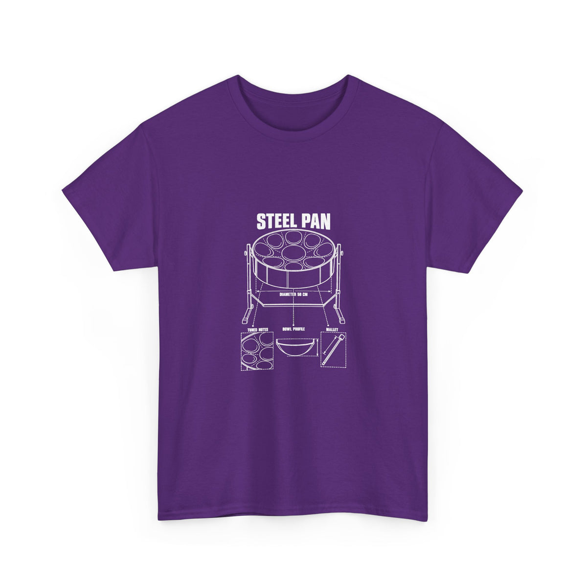 Steel Pan Blueprint T-Shirt