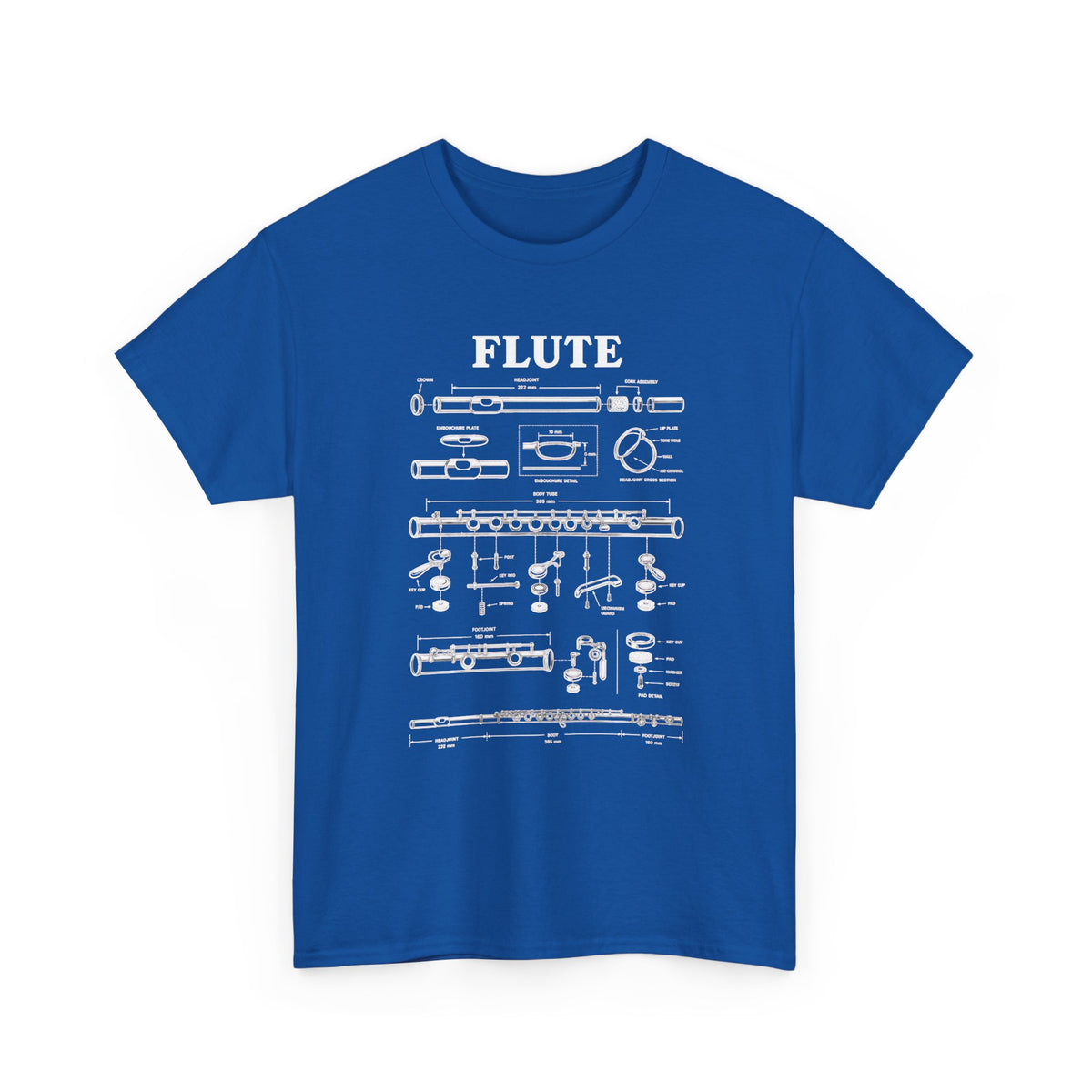 Flute Blueprint T-Shirt