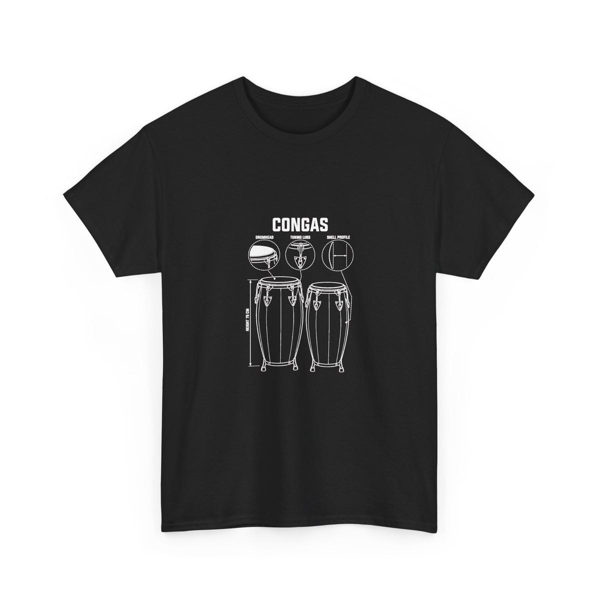 Congas Blueprint T-Shirt