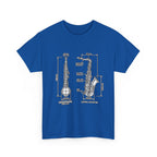 Saxophone Blueprint T-Shirt