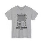 Guitar Amplifier Blueprint T-Shirt