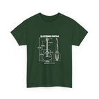12-String Guitar Blueprint T-Shirt