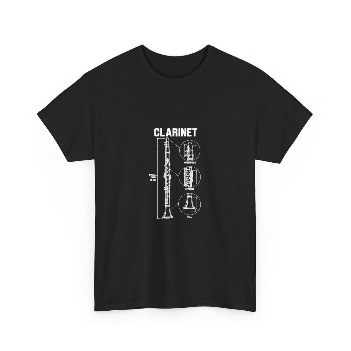 Clarinet Blueprint T-Shirt