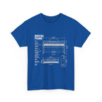 Digital Piano Blueprint T-Shirt