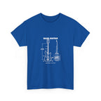 Bass Guitar Blueprint  T-Shirt
