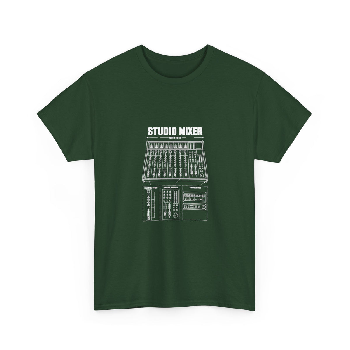 Studio Mixer Blueprint T-shirt