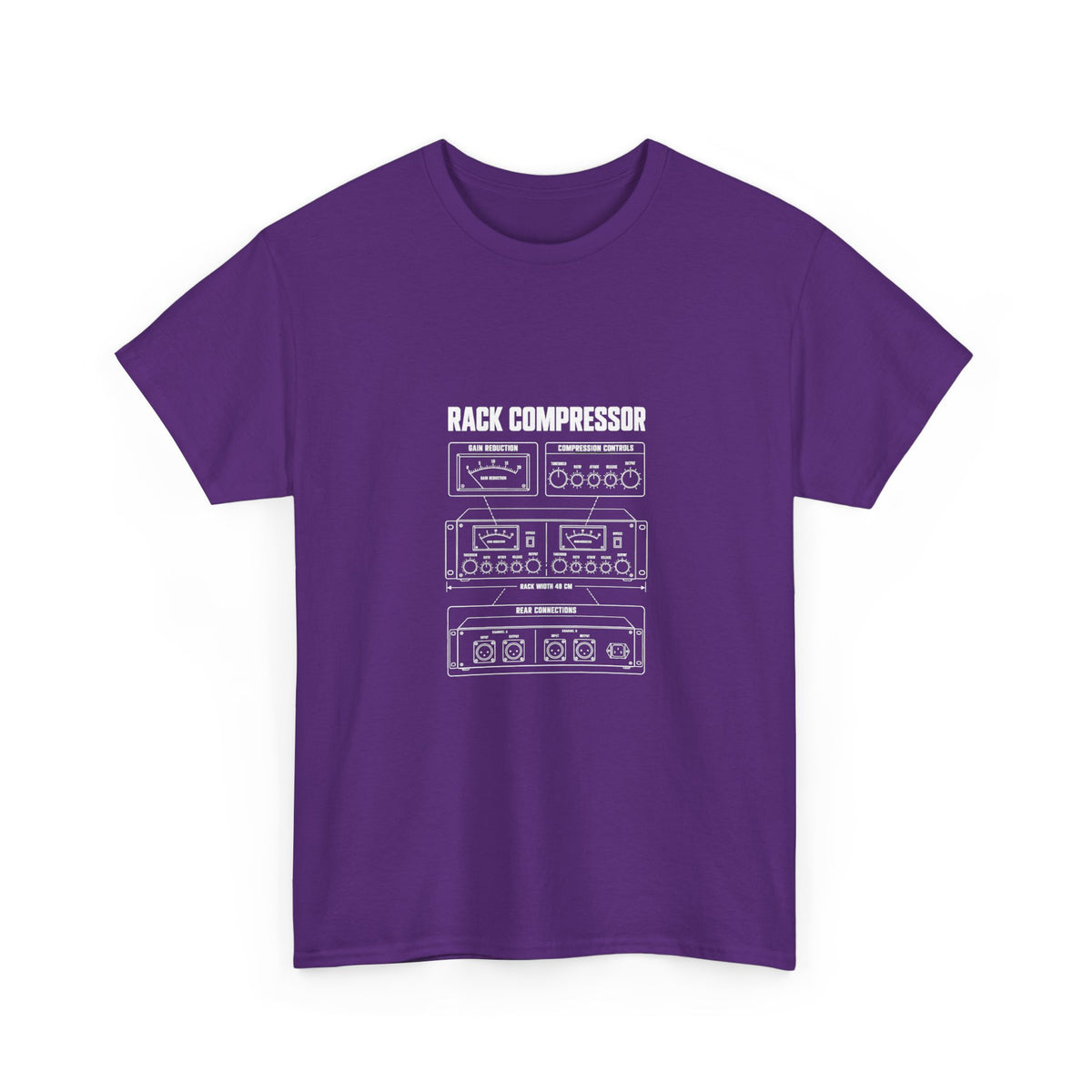 Rack Compressor Blueprint T-Shirt