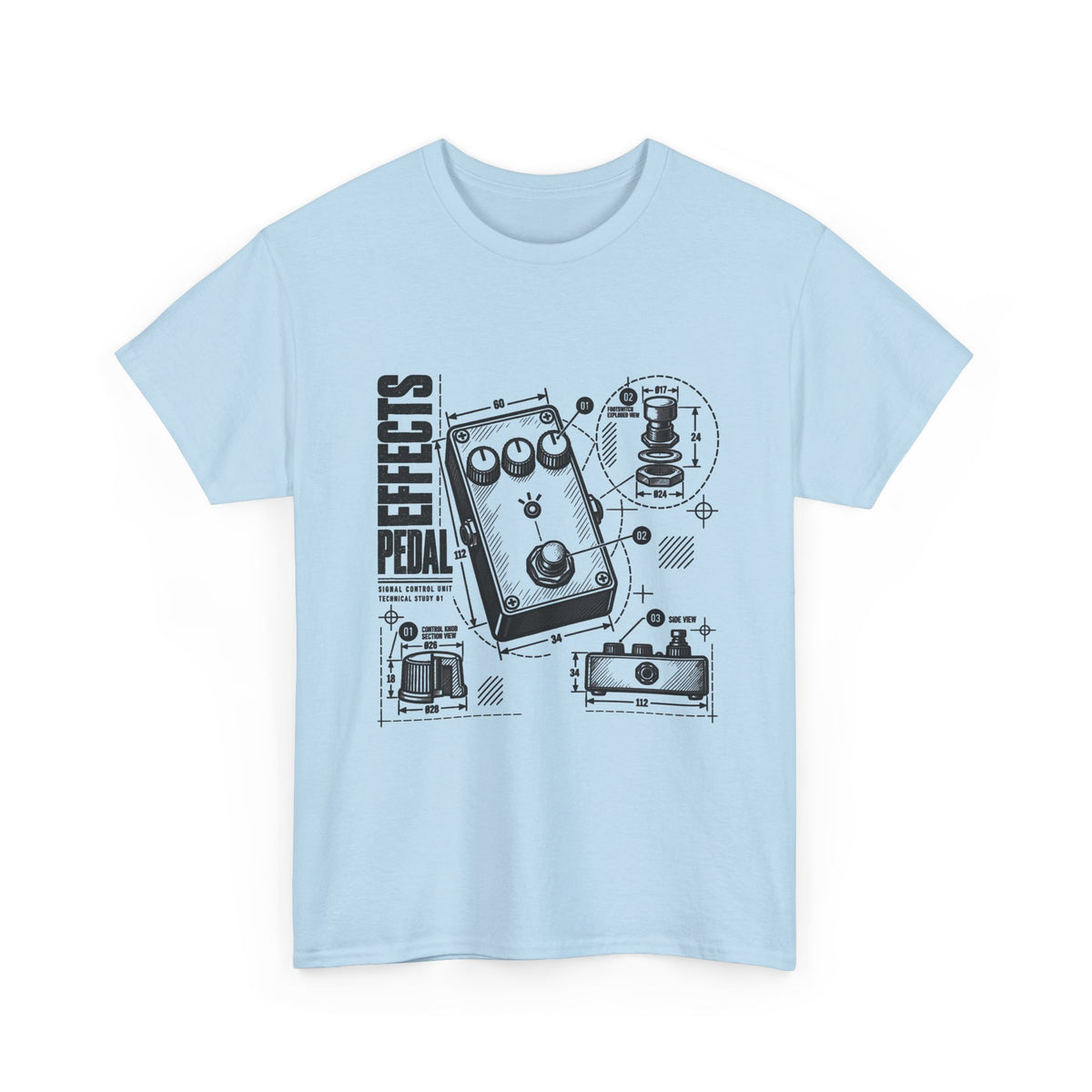 Effects Pedal Blueprint T-Shirt