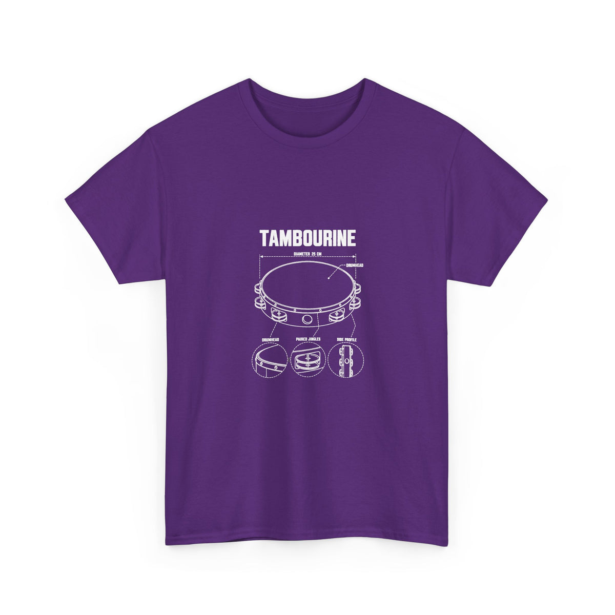 Tambourine Blueprint T-Shirt