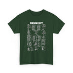 Drum Kit Blueprint T-Shirt